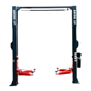 11000 lbs. Clear Floor Two Post Lift, Direct Drive, Assym Arms (KT-AS110D)