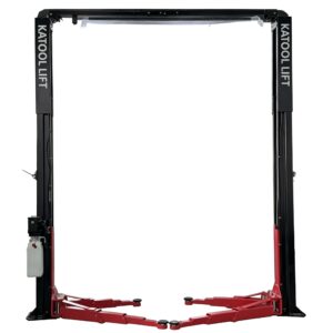 11000 lbs Assym Two-Post Lift, Single Lock Release (KT-ZL110M)