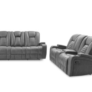 MANWAH Reclining Sofa Grey