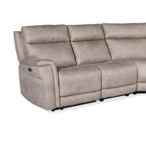 MANWAH Right Arm Facing Manual Recliner Texas Slate