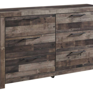 ASHLEY Derekson 6 Drawer Dresser Gray