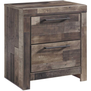 ASHLEY Derekson 2 Drawer Nightstand Gray
