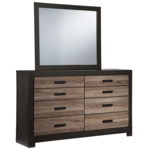 ASHLEY Harlinton 8 Drawer Dresser Gray