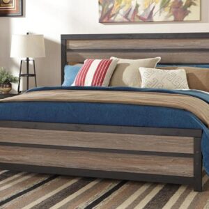 ASHLEY Harlinton Queen Footboard Panel Gray