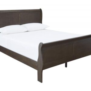 ASHLEY Leewarden Queen Headboard/Footboard Brown