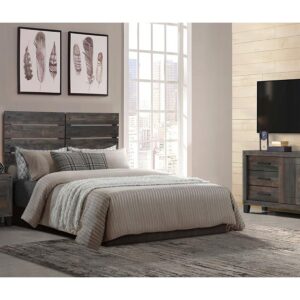 GLOBAL Burt Bedroom in a Box Dark Oak
