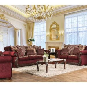 CONTINENTAL Sofa Bicast Wine
