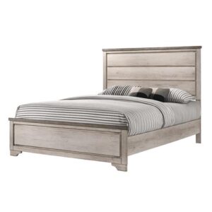 CROWN MARK Patterson Queen Headboard/Footboard Driftwood Grey