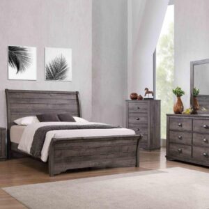 CROWNMARK Coralee King Footboard Grey