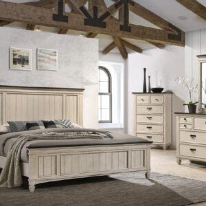 CROWN MARK Sawyer King/Queen Rails Two Toned