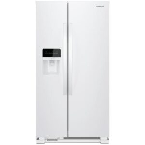 CROSLEY 24.6 Cubic Foot Side by Side Refrigerator White