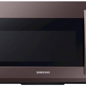 SAMSUNG 1.9 Cubic Foot Over the Range Microwave Tuscan