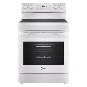MIDEA 30 Inch Freestanding Electric Range White