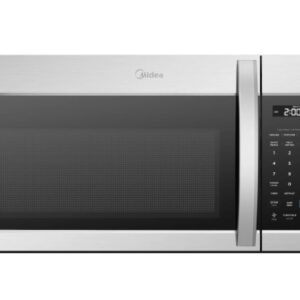 MIDEA 1.7 Cubic Foot Over-the-Range Microwave Stainless Steel