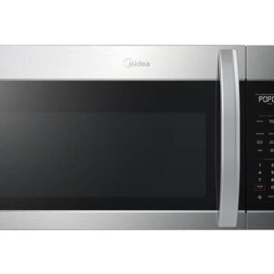 MIDEA 1.9 Cubic Foot Over-the-Range Microwave Stainless Steel