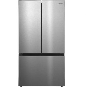 MIDEA 32.0 Cubic Foot French Door Refrigerator Stainless Steel
