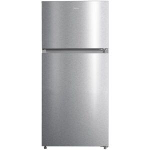 MIDEA 14.0 Cubic Foot Top Mount Refrigeration Stainless Steel