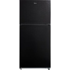 MIDEA 18.0 Cubic Foot Top Mount Refrigerator Black
