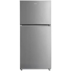 MIDEA 18.0 Cubic Foot Top Mount Refrigerator Stainless Steel