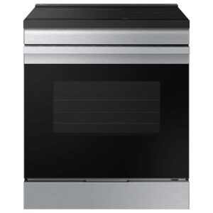 SAMSUNG BESPOKE Slide-In Induction Range Steel