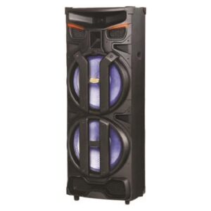 EDISON Twin 15 Inch Speakers Black