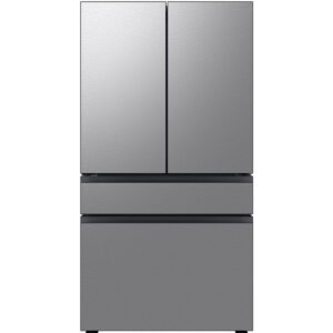 SAMSUNG BESPOKE 29 Cubic Foot 4-Door French Door Refrigerator Stainless Steel