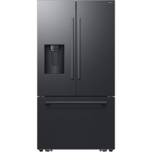 SAMSUNG BESPOKE 29.0 Cubic Foot French Door Refrigerator Matte Black