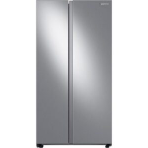 SAMSUNG 22.6 Cubic Foot Side by Side Refrigerator Stainless Steel