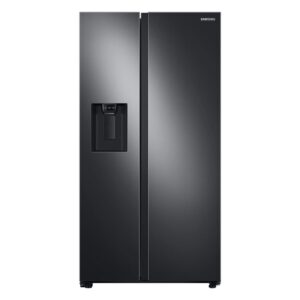SAMSUNG 27.0 Cubic Foot Side-by-Side Refrigerator Black Stainless Steel