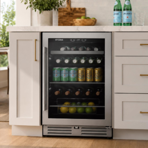 VITARA 105 Can Beverage Center Stainless Steel