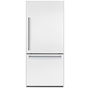 VITARA 17.6 Cubic Foot Bottom Mount Refrigerator White