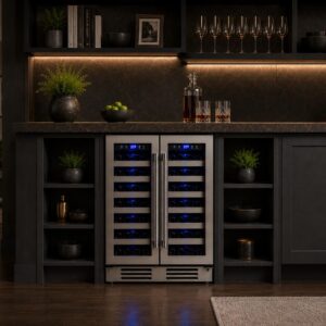 VITARA 42 Bottle Wine Center Stainless Steel