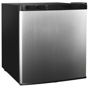 VITARA 1.7 Cubic Foot Compact Refrigerator Steel