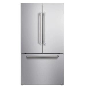 VITARA NON-BRANDED 20.5 Cubic Foot French Door Refrigerator Stainless Steel