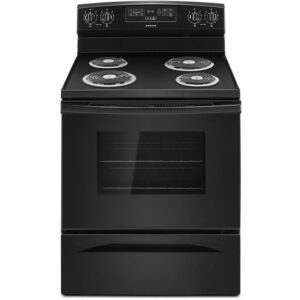 CONSERVATOR 30 Inch Freestanding Electric Range Black