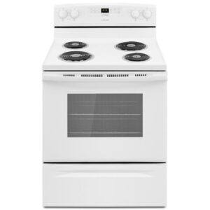 CONSERVATOR 30 Inch Freestanding Electric Range White