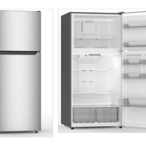 VITARA 20.2 Cubic Foot Top Mount Refrigerator Stainless Steel
