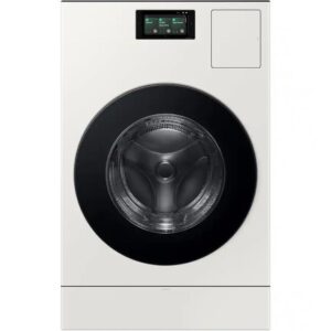 SAMSUNG BESPOKE 5.3 Cubic Foot Washer and Dryer Combo Ivory