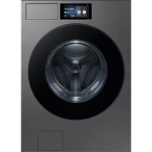 SAMSUNG BESPOKE 5.3 Cubic Foot Front Load Washer Dark Steel